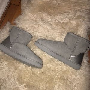 UGG Metallic Mini Boots